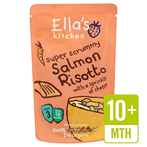 Ellas Küche Bio-Lachs Risotto Stufe 3 190g