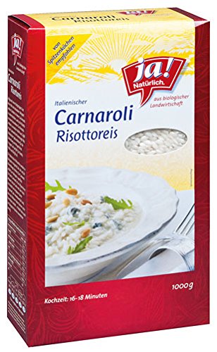 ja! Natürlich. Italienischer Bio-Risottoreis Carnaroli – 1000g – 2x